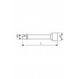 Rallonge 1/4" Longueur 55 mm