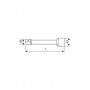 Rallonge 3/4" Longueur 100 mm