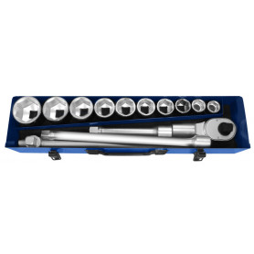 Coffret de douilles 3/4" - 14 pièces