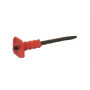 Pointerolle de maçon réaffutable avec Pare-coups - 350 x 16 mm