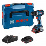 Perceuse visseuse sans fil GSR 18V-90C - Avec 2 batteries : 4,0Ah, GAL18V-40 + chargeur rapide - Coffret L-Boxx