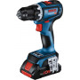 Perceuse visseuse sans fil GSR 18V-90C - Avec 2 batteries : 4,0Ah, GAL18V-40 + chargeur rapide - Coffret L-Boxx