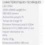Lampe torche à Led FLASH 600 R Rechargeable 600 Lumens