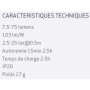 Lampe porte-clé rechargeable 75 Lumens