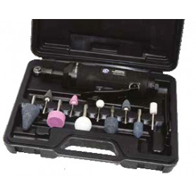 Meuleuse en Coffret - Composé de 10 fraises 3 et 6 mm + 1 pince 3 mm
