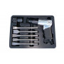 Burineur pneumatique emmanchement hexagonal 11mm - En coffret