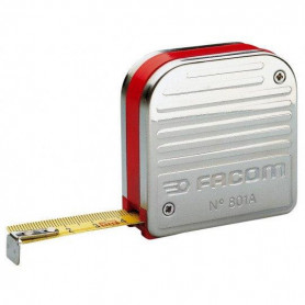 Mètre à ruban de mécanicien 2m Boitier inox 800A.216PB