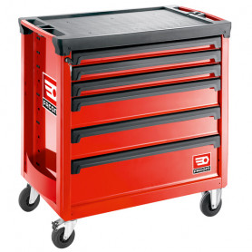 Servante d'atelier extra-large 6 tiroirs 4 modules par tiroir  ROLL.6M4APF