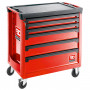 Servante d'atelier extra-large 6 tiroirs 4 modules par tiroir  ROLL.6M4APF