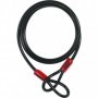 Câble antivol 2 boucles - Ø - 10 mm, Long. - 5000 mm
