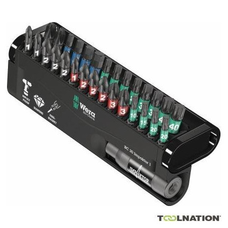 Embouts de vissage IMPACT BIT-CHECK 30 Pieces (Etui)
