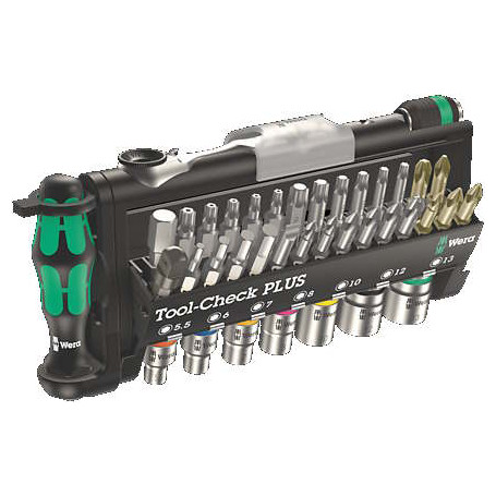 Embouts de vissage, cliquet et douilles TOOL-CHECK  39 Pieces (Etui)