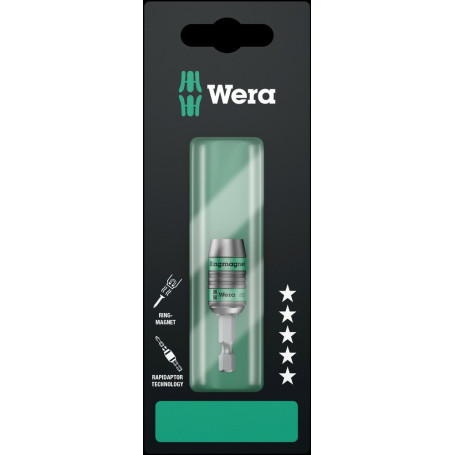 Porte-embouts 1/4"  RAPIDAPTOR à aimant annulaire