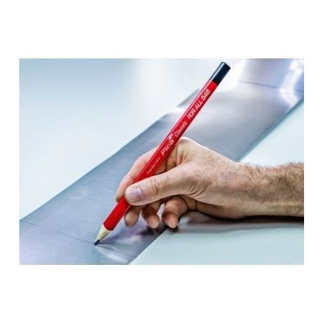 Crayon rouge universel PICA CLASSIC for all 24cm (étui 10 pcs)