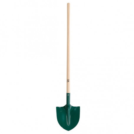 Pelle ronde tôle (27cm) manche bois TP certifié PEFC 100% (110cm)