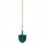 Pelle ronde tôle (27cm) manche bois TP certifié PEFC 100% (110cm)