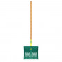 Polypelle duopro en polymère recyclé 42 cm - Manche bois pomme certifié PEFC 100% (150cm)
