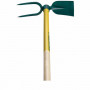 Serfouette à vigne panne et fourche - Manche bois percé certifié PEFC 100% (110cm)