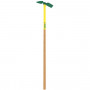 Serfouette forgée panne et langue douille ovale duopro - Manche bois percé certifié PEFC 100% (130cm)