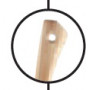 Serfouette forgée panne et fourche (0,48kg) manche bois percé certifié PEFC 100%
