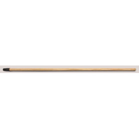 Manche de balai avec vis Ø24 Long. 1200 mm - Pin