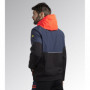 Veste Softshell Strectch Hybrid 260 g Black/ Blue denim
