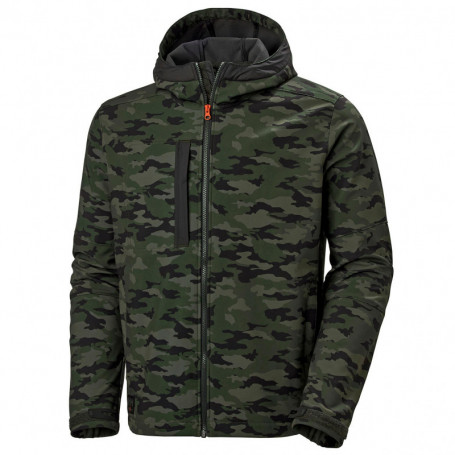 Veste Softshell KENSINGTON HOODED Camouflage