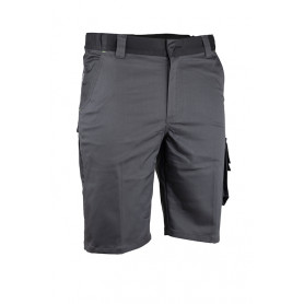 Bermuda Dédale 175 g/m² - Gris sombre/Noir