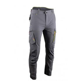Pantalon de travail SOLAIRE  4 WAY Stretch léger 155 g/m² - Gris nuit