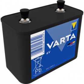 Pile à vis - Boîtier plastique - Saline - 6V - 4R25 VARTA