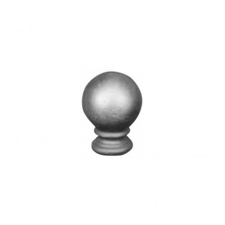 Boule de départ de rampe estampée