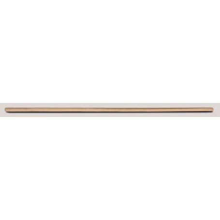 Manche balai cantonnier - Long. 1500 mm - Diamètre 28 mm - Bois dur