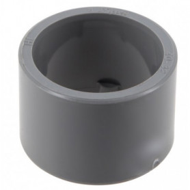 Réduction incorporée - Mâle-femelle - A coller - Gris