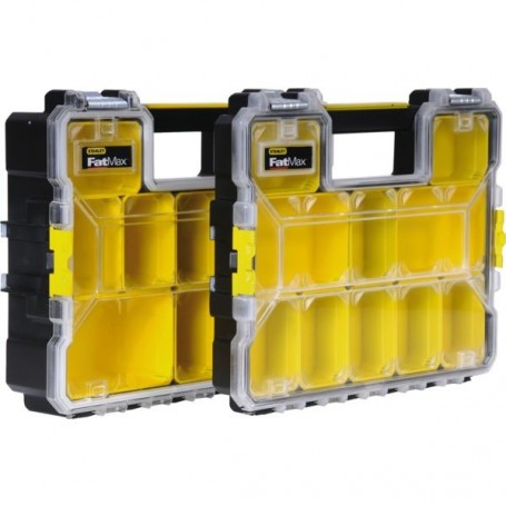 ORGANISEUR ÉTANCHE - 10 COMPARTIMENTS AMOVIBLES - FATMAX® (2 profondeurs)