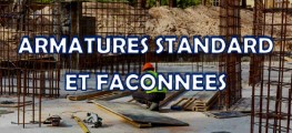 ARMATURES STAND ET FACONNEES