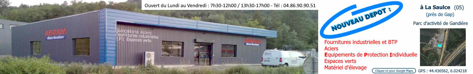 Nouveau dépôt La Saulce